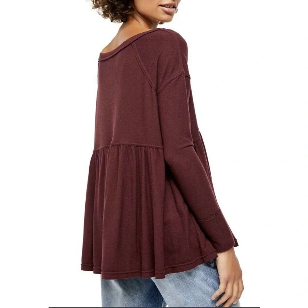 NWT free people forever‎ your girl babydoll top